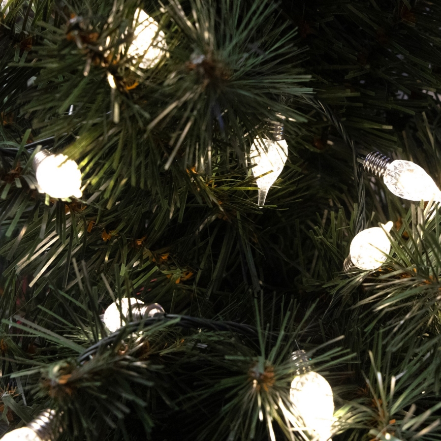 LED āra Ziemassvētku virtene LINE 200xLED 12,75 m IP44 siltā balta