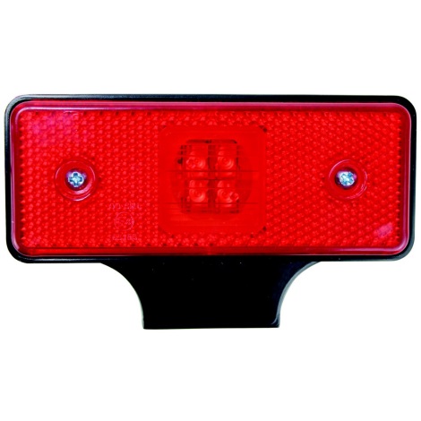LED Atstarotājs SINGLE LED/0,2W/12-24V IP67 sarkans