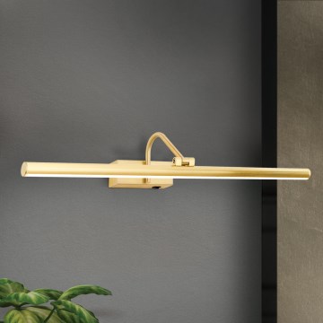 LED Attēla lampa PORTRAIT LED/12W/230V 60 cm zelta
