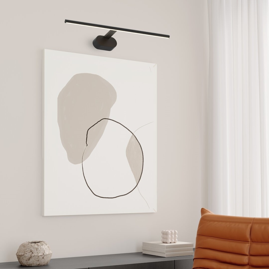 LED Attēla lampa PRADO LED/11W/230V melna