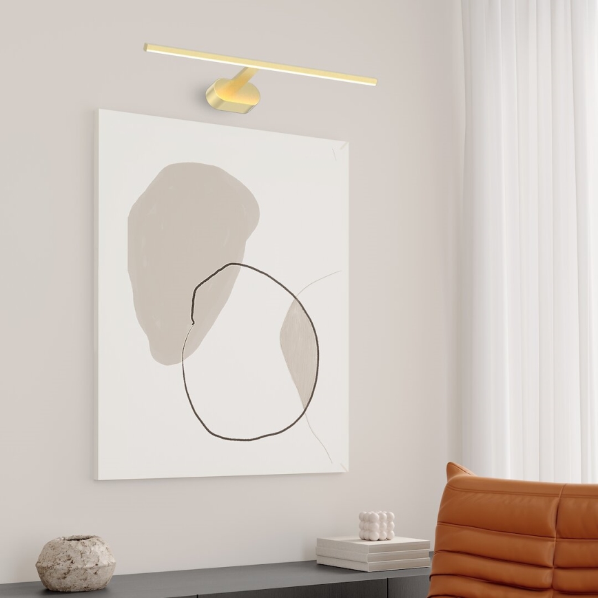 LED Attēla lampa PRADO LED/11W/230V zelta