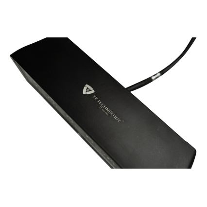 LED punktveida gaismeklis automašīnai BLACK LED/18W/10-30V IP69 5700K taisnstūra forma