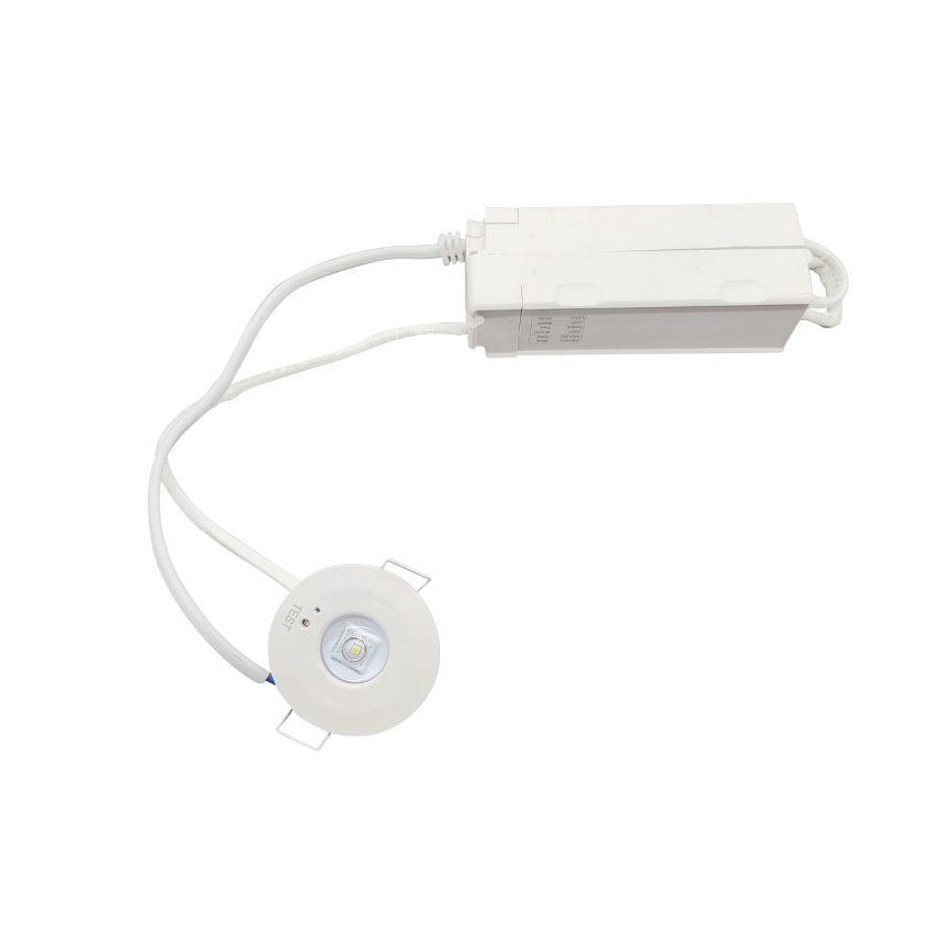 LED Avārijas gaismas iegremdējama lampa LED/1,2W/230V 6000K