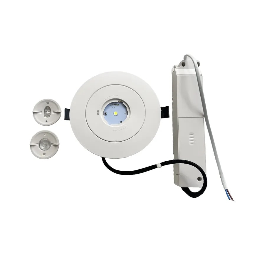 LED Avārijas gaismas iegremdējama lampa LED/2W/230V 6000K