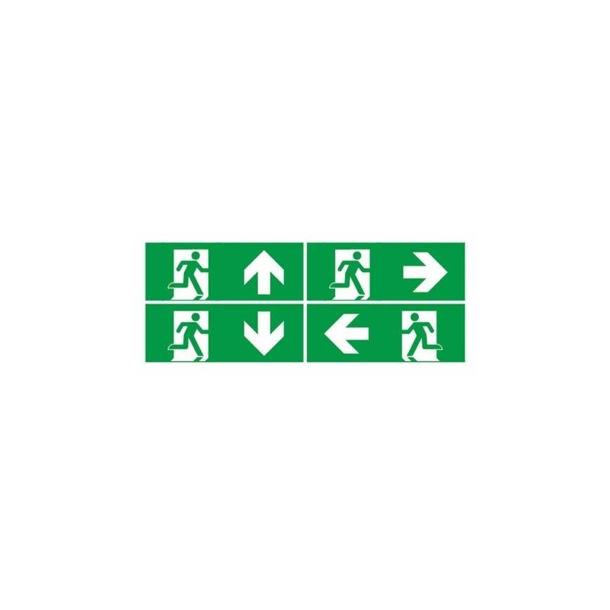 LED Avārijas gaismas lampa EMERGENCY EXIT LED/3W/230V 6400K IP65
