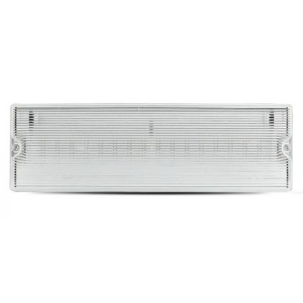 LED Avārijas gaismas lampa EMERGENCY EXIT LED/3W/230V IP65 6000K 1200mAh