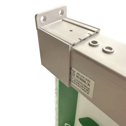 LED Avārijas gaismas lampa LED/2W/230V 6000K 1500 mAh