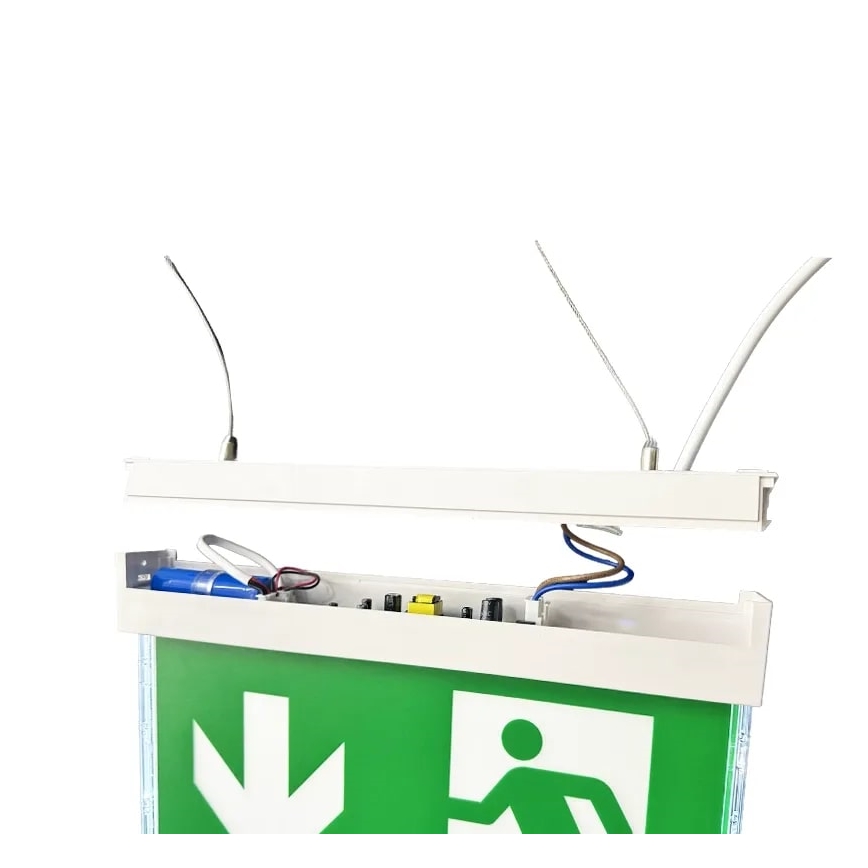 LED Avārijas gaismas lampa LED/2W/230V 6000K 1500 mAh