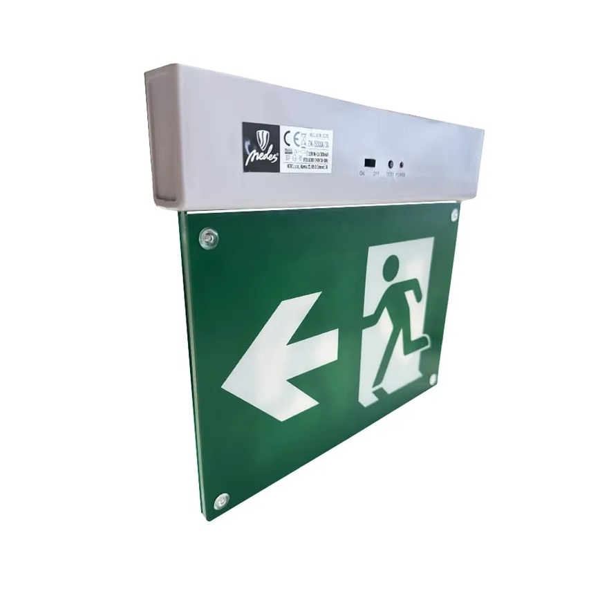 LED Avārijas gaismas lampa LED/2W/230V 6000K 300 mAh