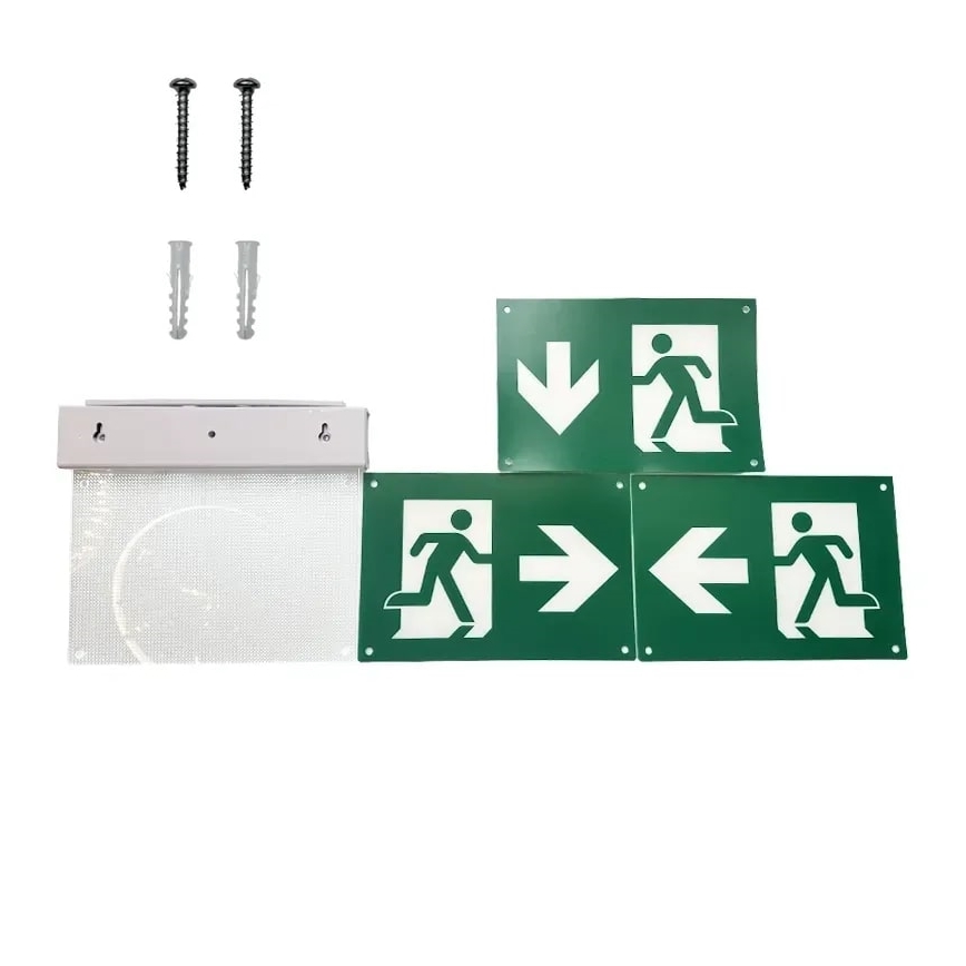 LED Avārijas gaismas lampa LED/2W/230V 6000K 300 mAh
