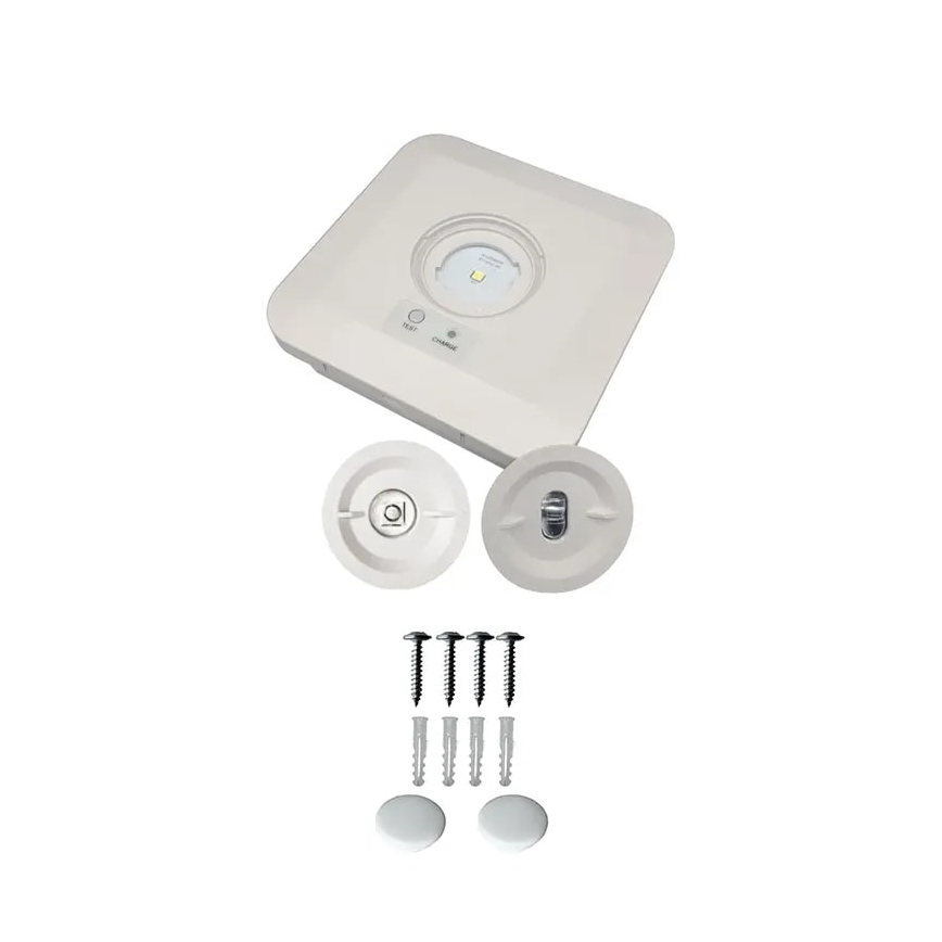 LED Avārijas gaismas lampa LED/2W/230V 6000K IP65 3200 mAh