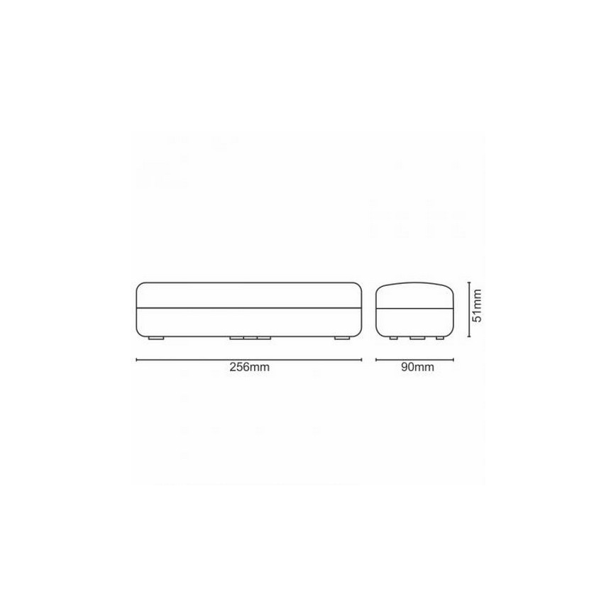 LED Avārijas gaismas lampa LED/3W/230V 6000K