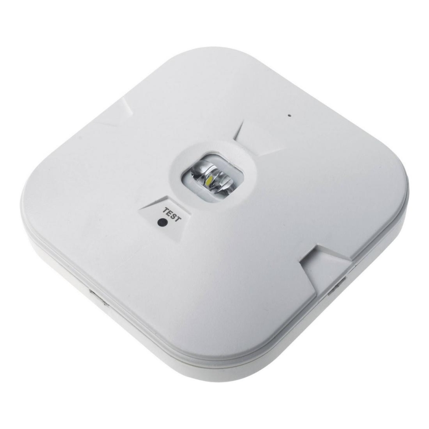 LED avārijas gaismeklis GATRION LED/1W/230V 6000K 1500 mAh IP54 balts