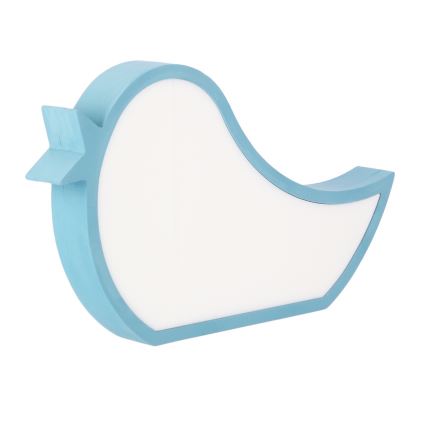 LED bērnu galda lampa BIRD LED/12W/230V zila
