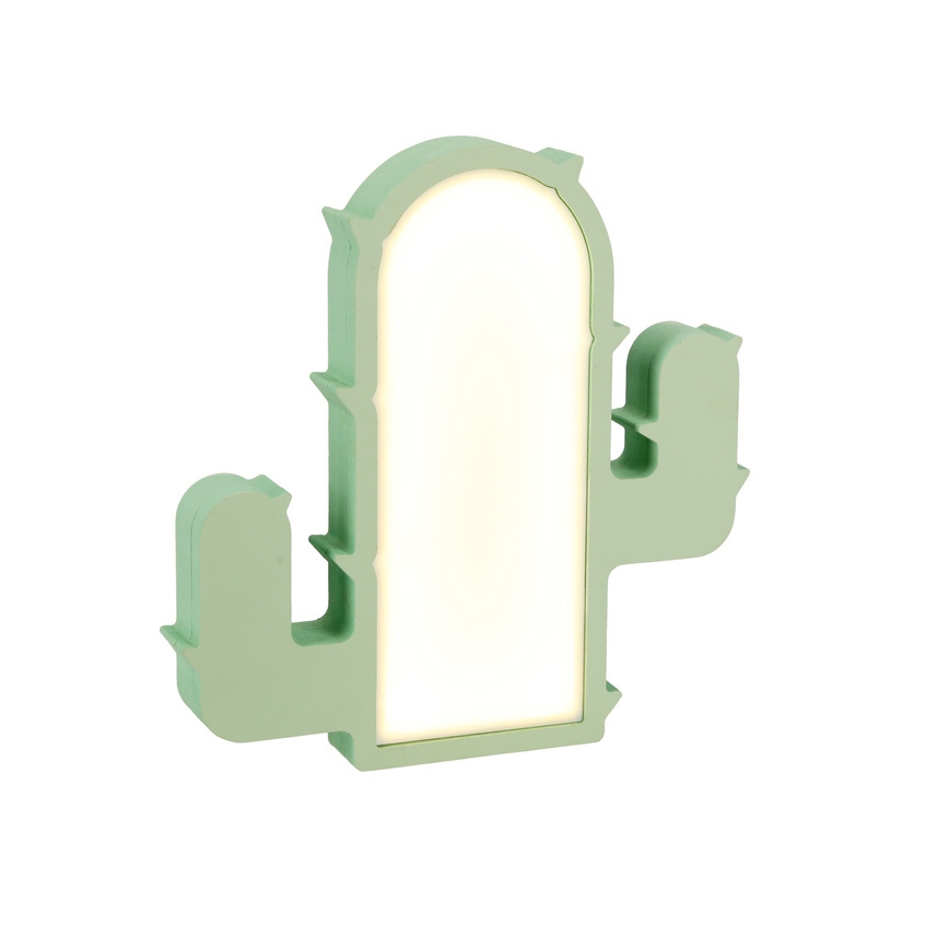 LED bērnu galda lampa CACTUS LED/10W/230V zaļa