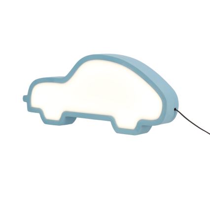 LED Bērnu galda lampa CAR LED/11W/230V zila