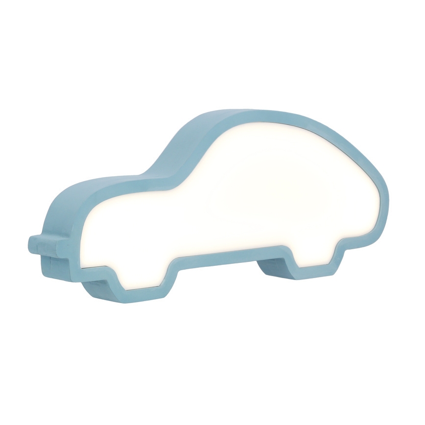 LED Bērnu galda lampa CAR LED/11W/230V zila