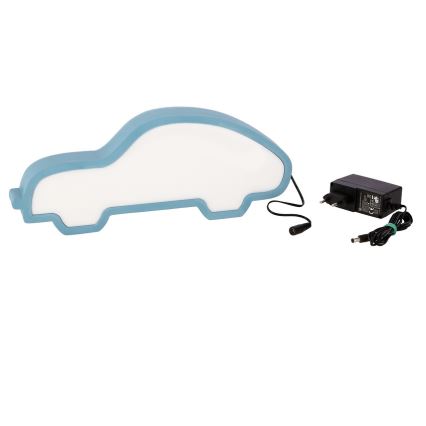LED Bērnu galda lampa CAR LED/11W/230V zila