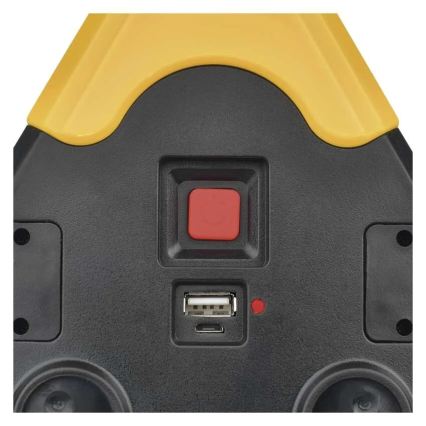 LED brīdinājuma trijstūris LED/5V 1800 mAh