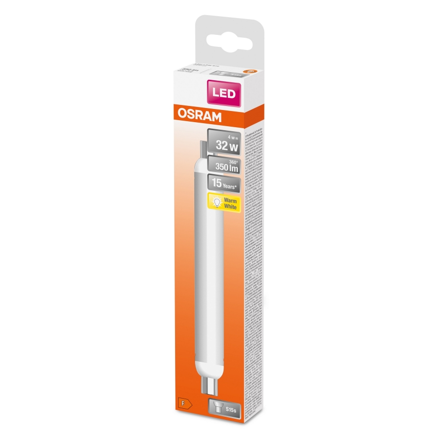 LED caurule LINE S15s/4W/230V 2700K - Osram