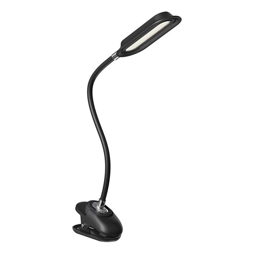LED+CCT Regulējama galda lampa ar skavu CLIP LED/7,5W/230V 3000/4200/5000K melna
