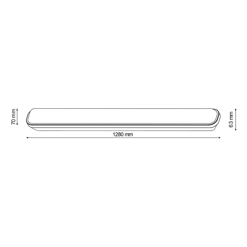 LED Darba dienasgaismas gaismeklis 1xG13/18W/230V IP65