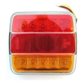 LED daudzfunkcionālais aizmugurējais lukturis MULTI LED/1,2W/12V IP65 sarkans/oranžs