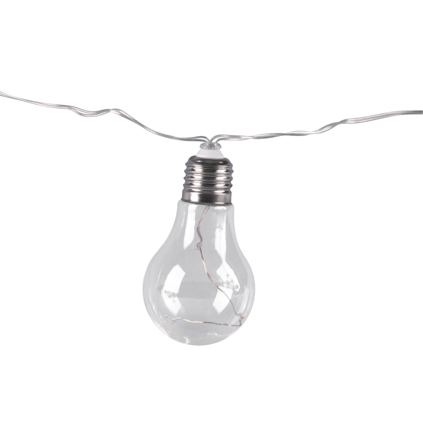 LED dekoratīvā gaismas virtene SMOLDER 5,3 m 20xLED/2,7W/230V
