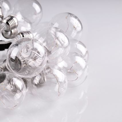 LED dekoratīvā gaismas virtene SMOLDER 5,3 m 20xLED/2,7W/230V