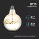 LED Dekoratīva gaismekļa spuldze FILAMENT G125 E27/5W/230V 2200K
