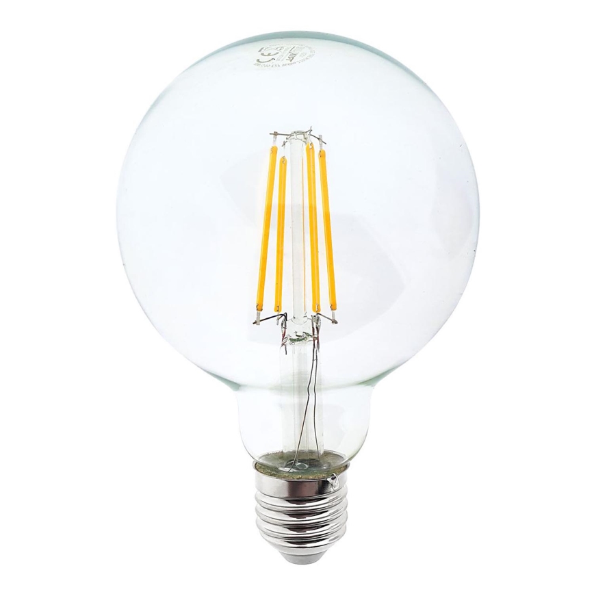 LED Dekoratīva spuldze FILAMENT E27/6W/230V 2700K