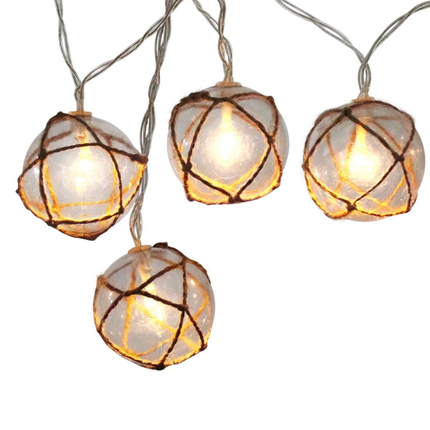 LED Dekoratīva virtene AHNE 10xLED/2xAA 2,1 m silti balta