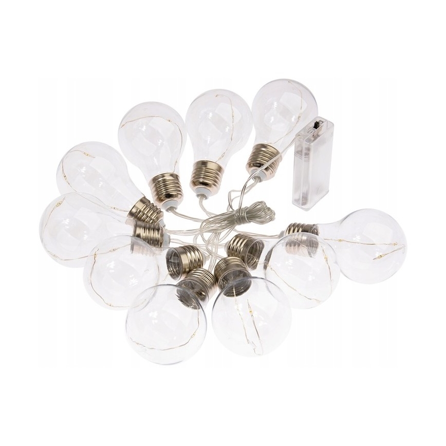 LED Dekoratīvā virtene SMOLDER 2,1 m 10xLED/2xAA