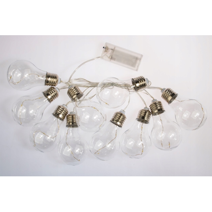 LED Dekoratīvā virtene SMOLDER 2,1 m 10xLED/2xAA