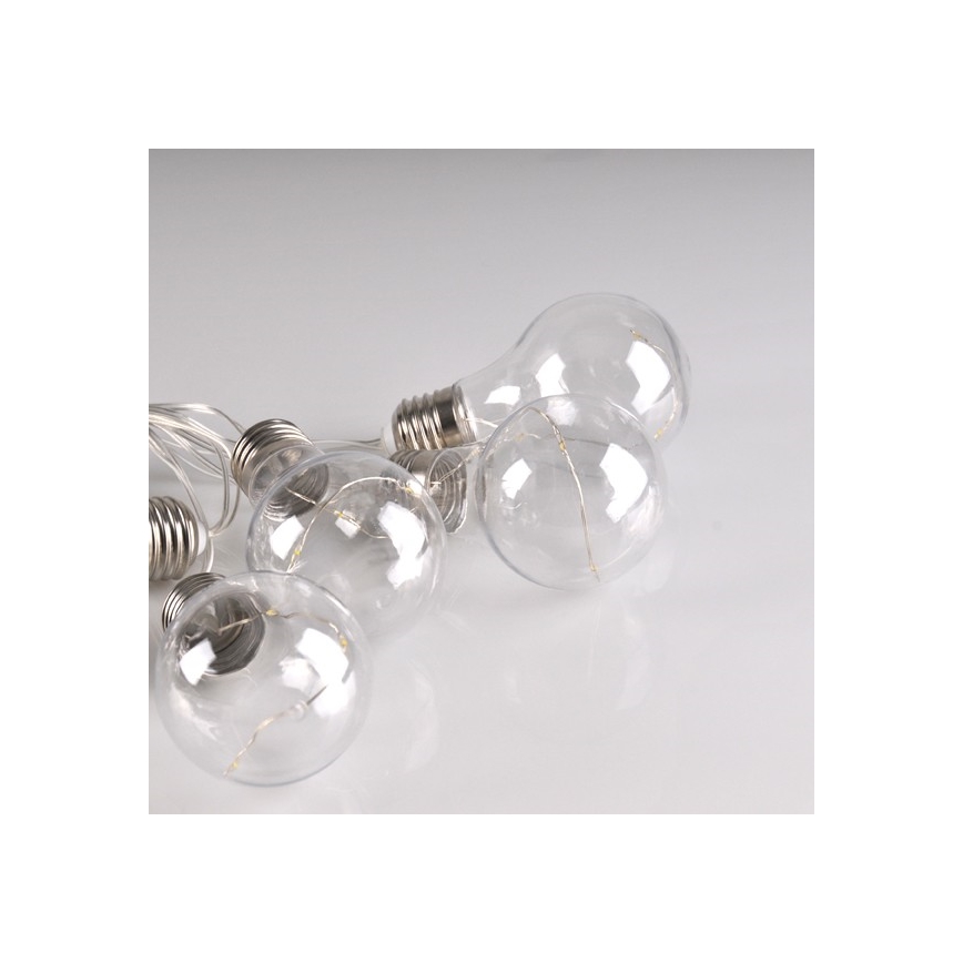 LED Dekoratīvā virtene SMOLDER 2,1 m 10xLED/2xAA