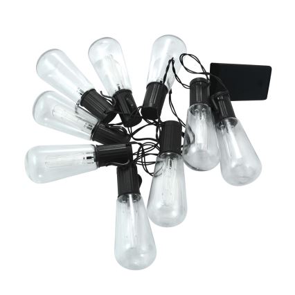 LED Dekoratīvais virtenis EDISON 2,65 m 10xLED/2xAA