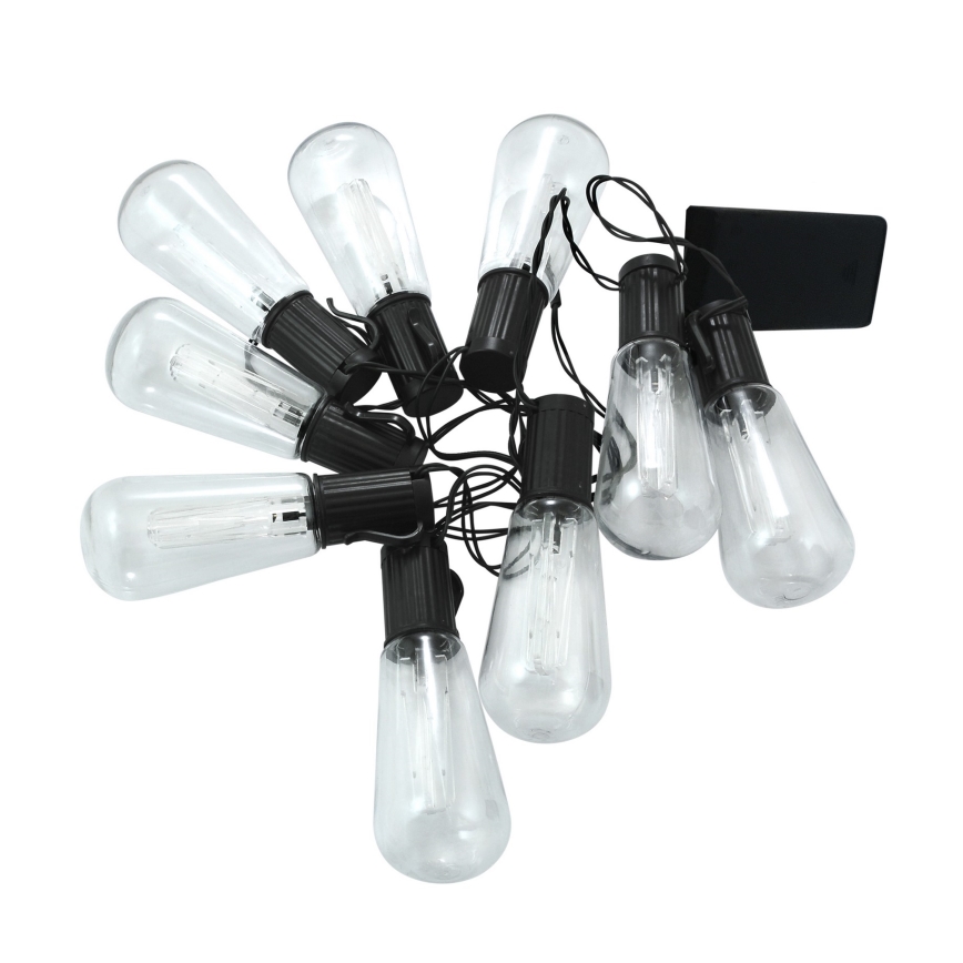 LED Dekoratīvais virtenis EDISON 2,65 m 10xLED/2xAA