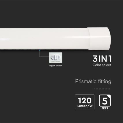 LED Dienasgaismas lampa LED/50W/230V 3000/4000/6500K 146 cm