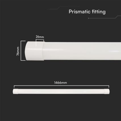 LED Dienasgaismas lampa LED/50W/230V 3000/4000/6500K 146 cm