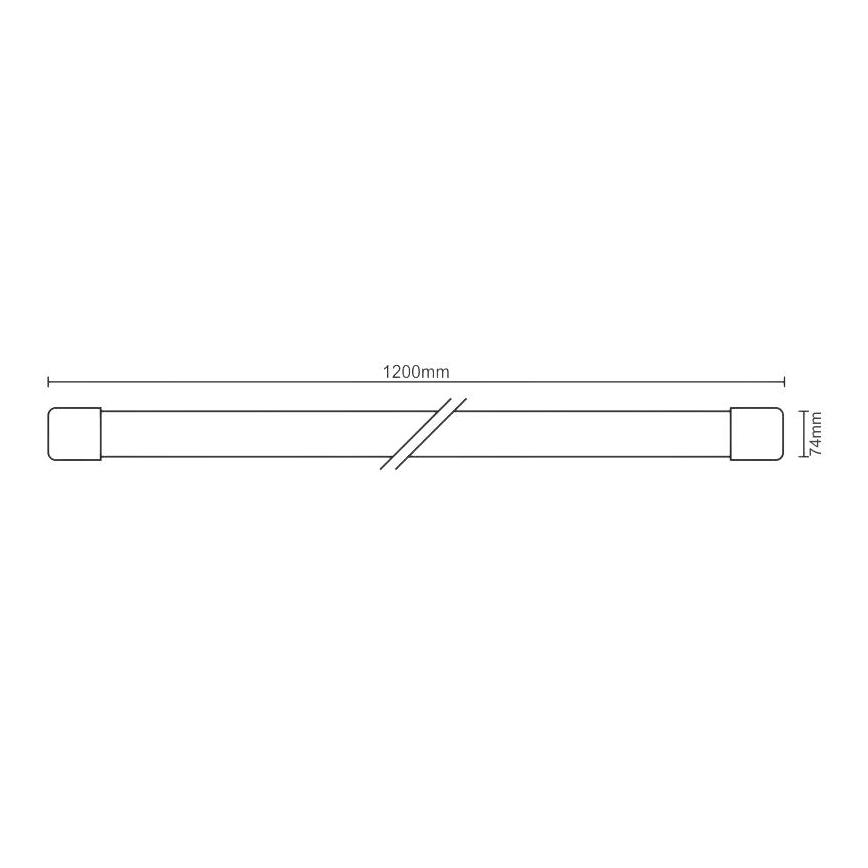 LED Dienasgaismas lampa LED/72W/230V 4000K 120 cm
