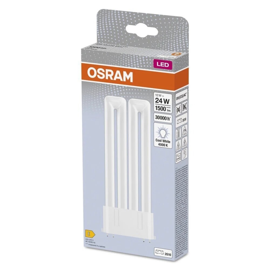 LED Dienasgaismas spuldze 2G10/12W/230V 4000K - Osram