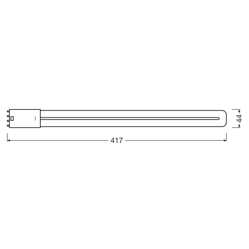 LED Dienasgaismas spuldze 2G11/18W/230V 3000K - Osram