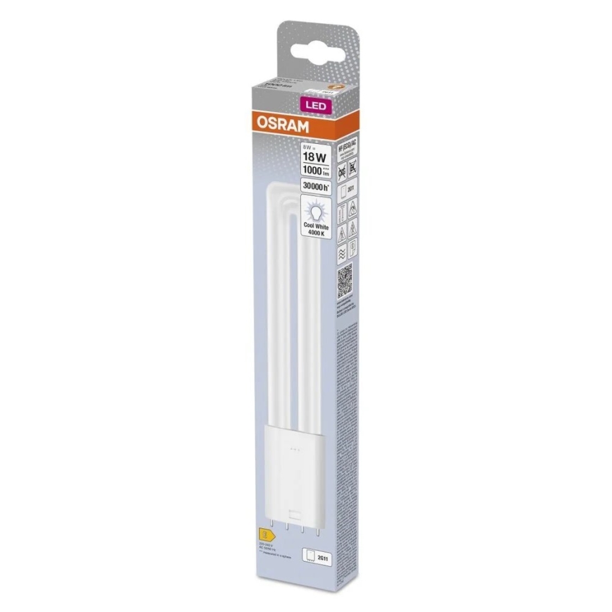LED Dienasgaismas spuldze 2G11/8W/230V 4000K - Osram