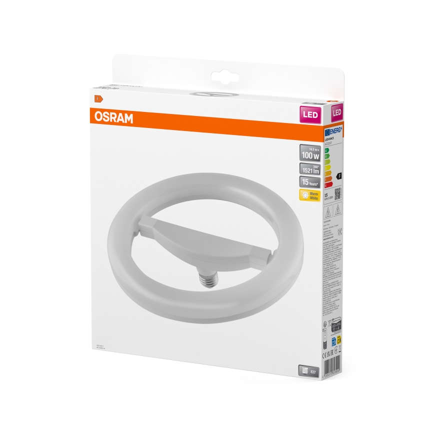 LED Dienasgaismas spuldze E27/14,5W/230V 2700K - Osram