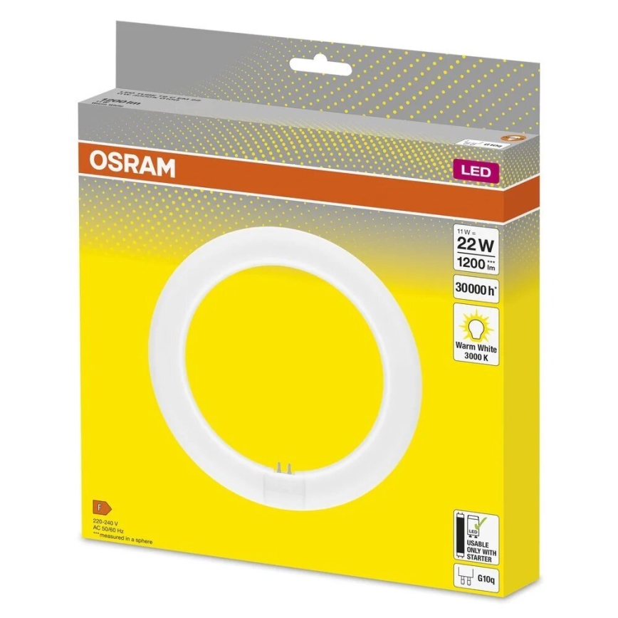 LED Dienasgaismas spuldze G10q/11W/230V 3000K - Osram