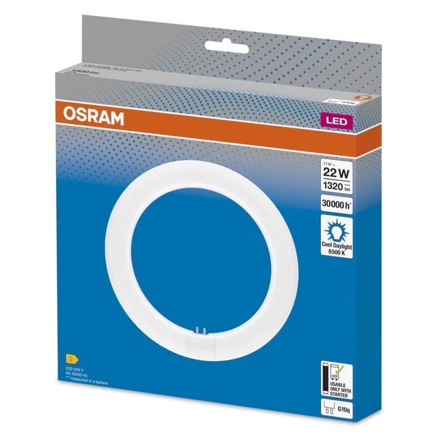 LED Dienasgaismas spuldze G10q/11W/230V 6500K - Osram