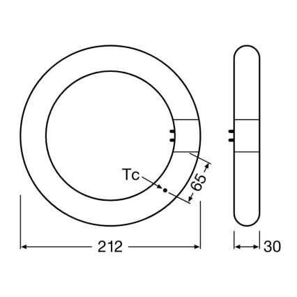 LED Dienasgaismas spuldze G10q/11W/230V 6500K - Osram