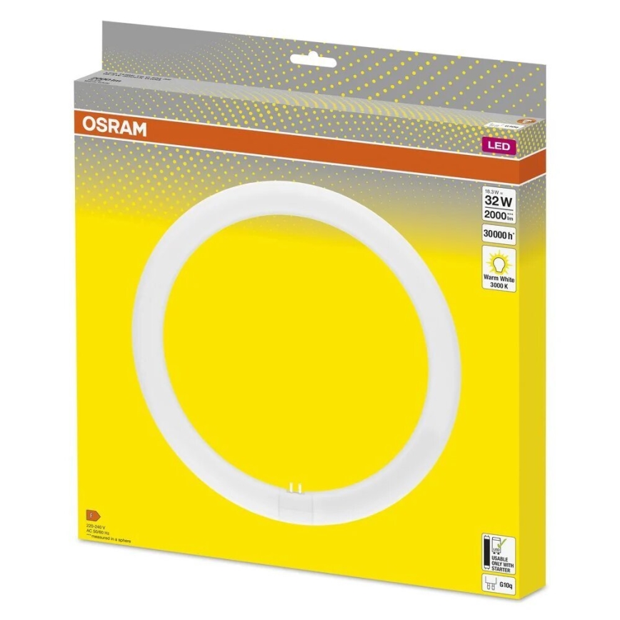 LED Dienasgaismas spuldze G10q/18,3W/230V 3000K - Osram