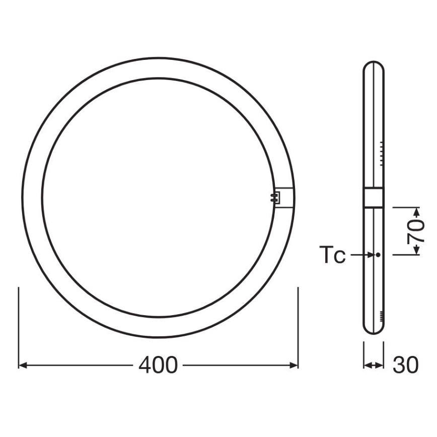 LED Dienasgaismas spuldze G10q/24W/230V 4000K - Osram
