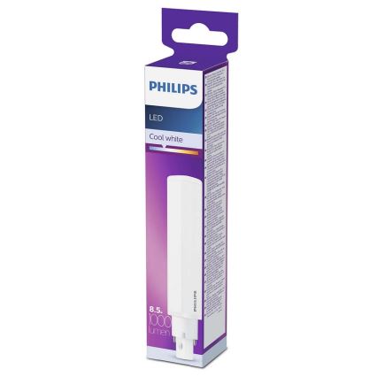 LED Dienasgaismas spuldze Philips G24D-3/8,5W/230V 17,06 cm